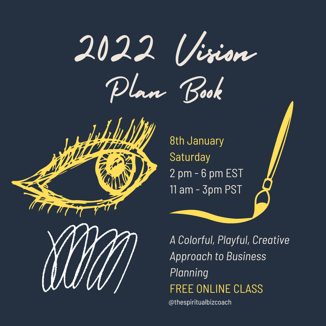 Create Your 2022 Vision Plan Book